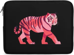 Tiger Stripe Pattern Personalized Laptop Bag Business Casual Laptop Cases Slim Computer Bag Briefcase