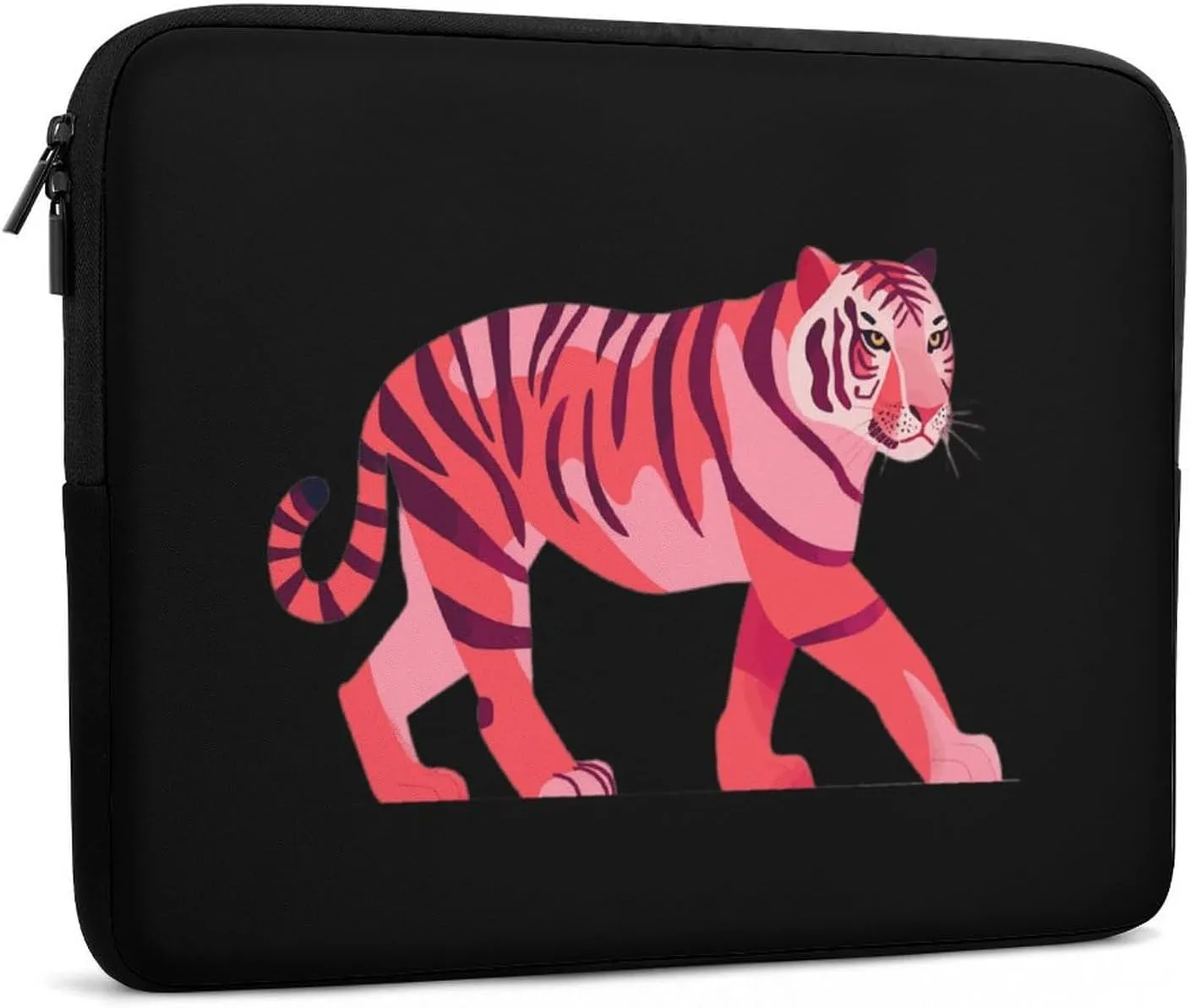 Tiger Stripe Pattern Personalized Laptop Bag Business Casual Laptop Cases Slim Computer Bag Briefcase