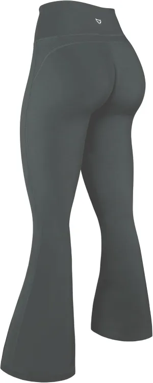 TomTiger Flare Leggings for Women Bootcut Yoga Pants with Tummy Control High-Waisted and Wide Leg
