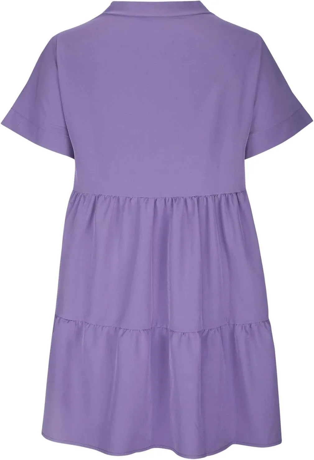Vacation Dresses for Women 2024 Tie V Neck Solid Color Ruched Ruffle Cap Sleeve Mini Dress Short Vacation Dresses