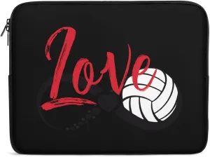 Volleyball Lover Personalized Laptop Bag Business Casual Laptop Case Slim Computer Bag Briefcase