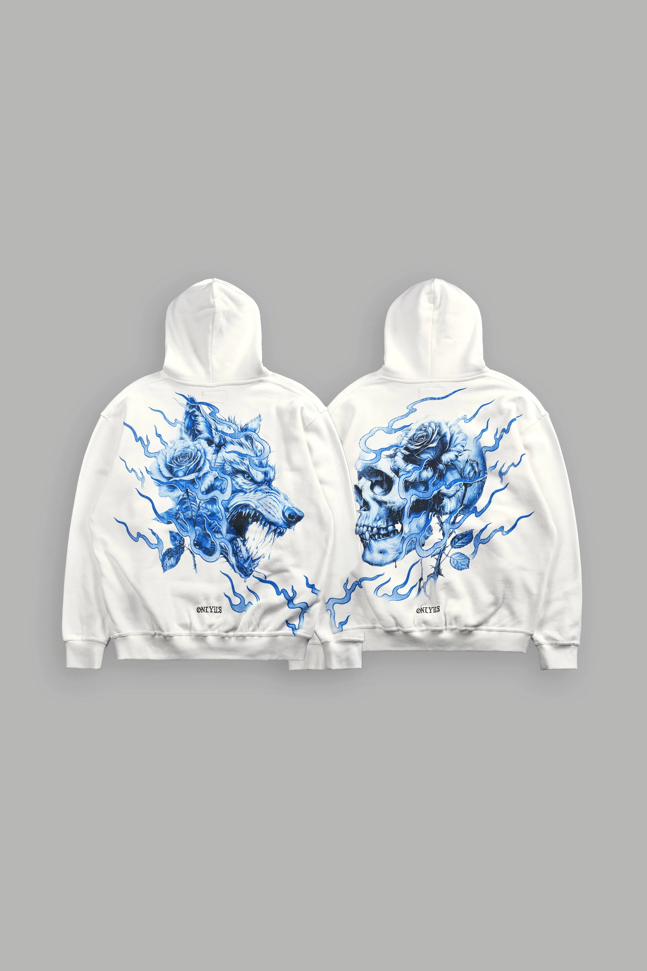 Wolves Among Roses "Side-By-Side" Pierce Hoodie Box Set in Cream
