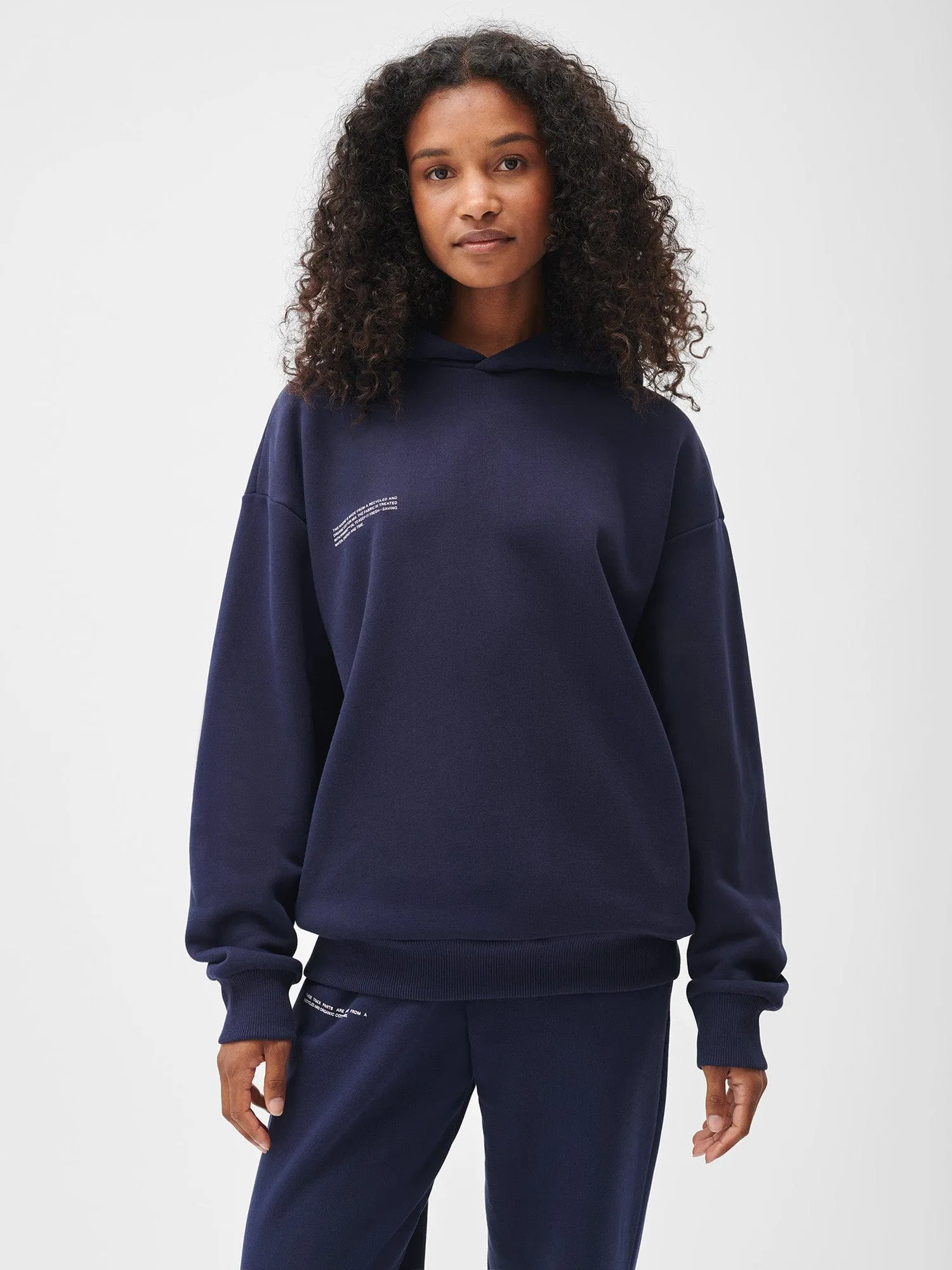 Womens 365 Heavyweight Hoodienavy blue