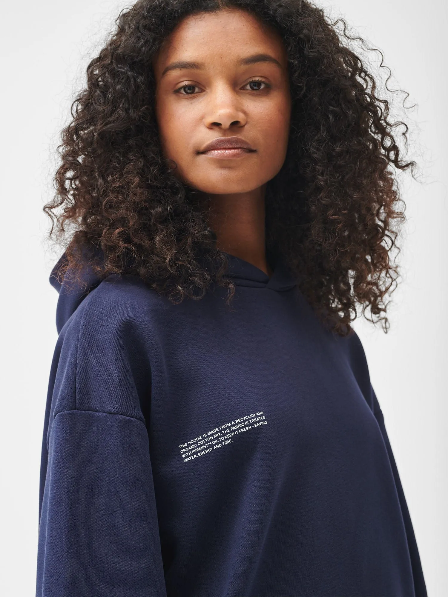 Womens 365 Heavyweight Hoodienavy blue