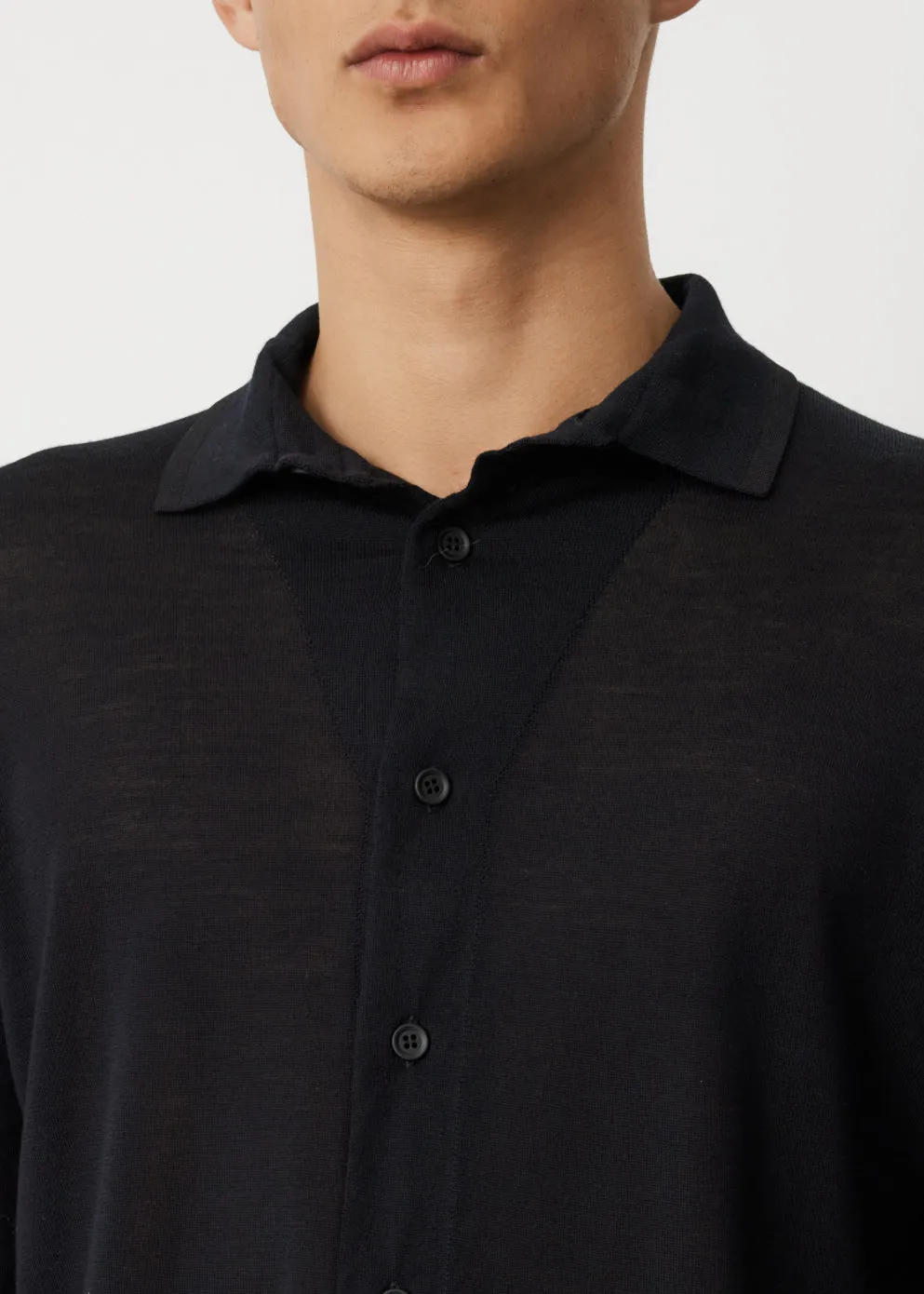 Wool High Gauge Shirt