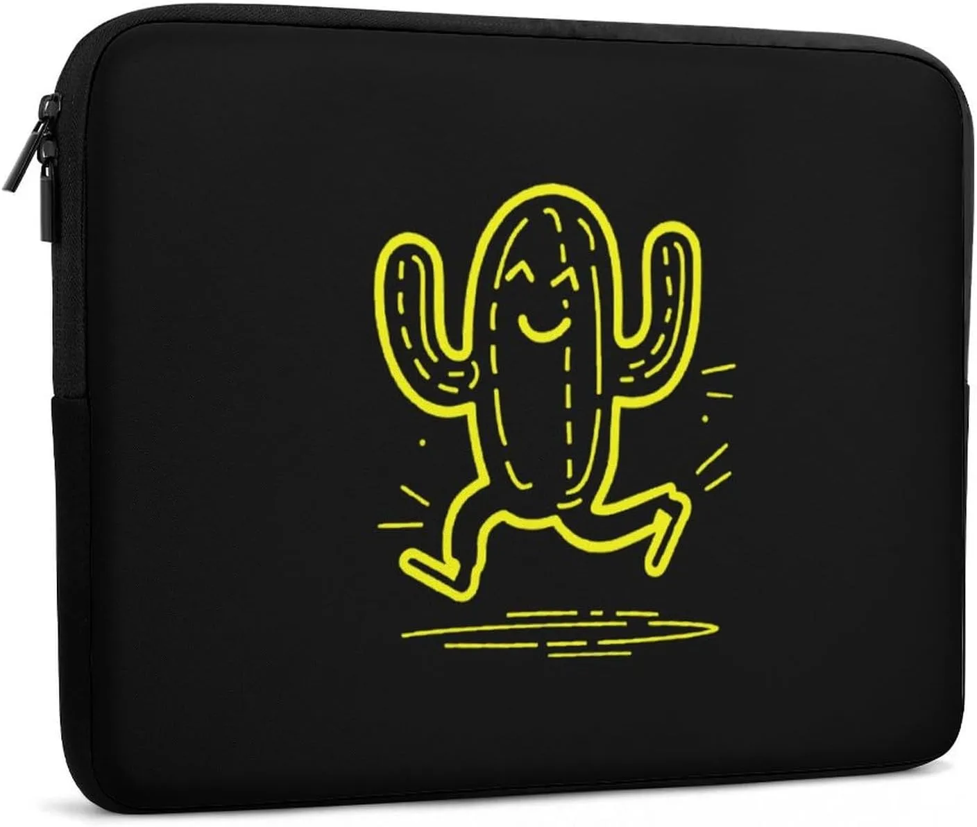 Yellow Active Human Personalized Laptop Bag Business Casual Laptop Cases Slim Computer Bag Briefcase