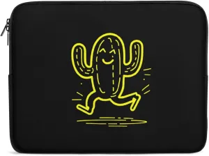 Yellow Active Human Personalized Laptop Bag Business Casual Laptop Cases Slim Computer Bag Briefcase